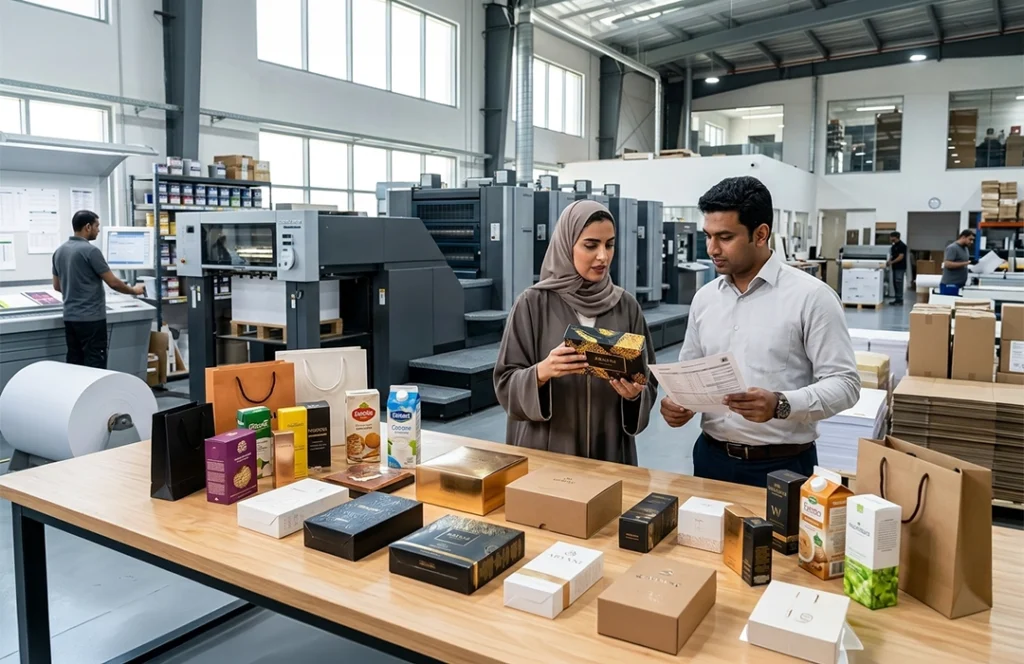 أفضل مطبعة للتغليف في دبي وعجمان